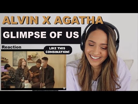 Agatha Chelsea & Alvin Jo - glimpse of us (Joji - Cover) - Live Session | REACTION!!
