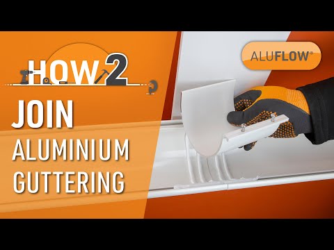 How to Join an Aluminium Gutter | Aluflow® Guttering System