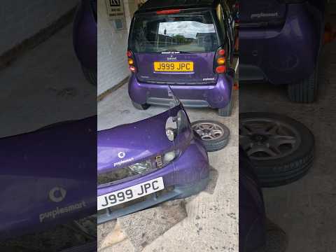 Smart ForTwo 450 - Suspension Upgrade #car #mechanic #smart #smartfortwo #shorts #shortsvideo