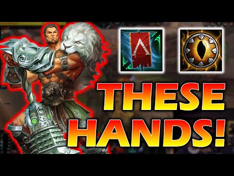 HERCULES BUILD to give people LOS MANOS in Smite SEASON 8