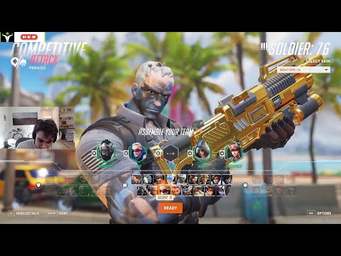 JAKE INSANE SOLDIER 76 GAMEPLAY OVERWATCH 2 SEASON 2