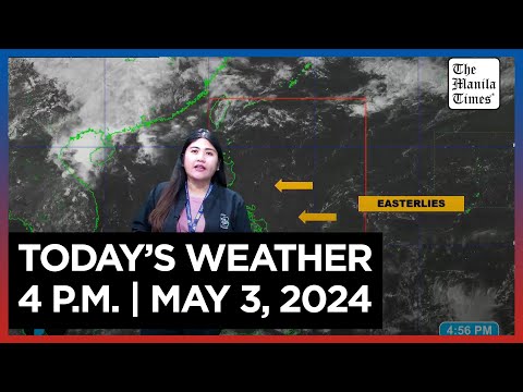 Today's Weather, 4 P.M. May 3, 2024