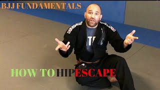 BJJ Fundamentals How to Hip Escape Shrimp