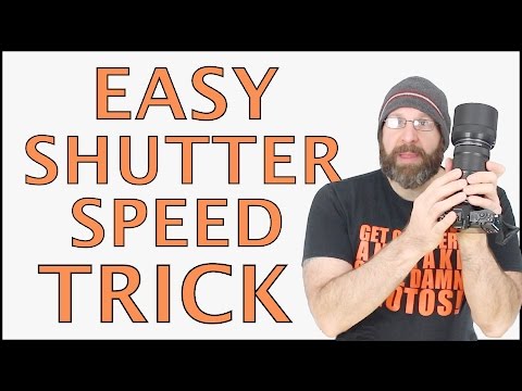 Dead Simple Method For Choosing Shutter Speed Video