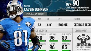 What if Calvin Johnson Played for the 2017 Detroit Lions! Madden 18 Franchise Experiment!