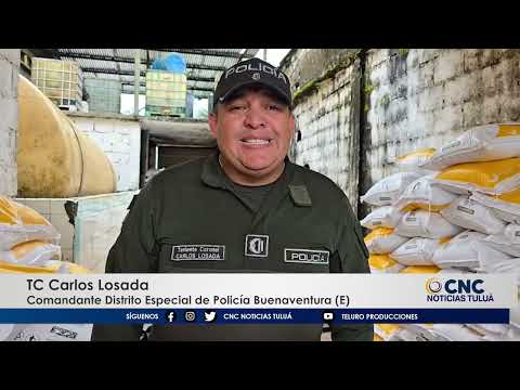 🚨 Recuperan 500 bultos de azúcar en el Distrito Especial de Buenaventura.