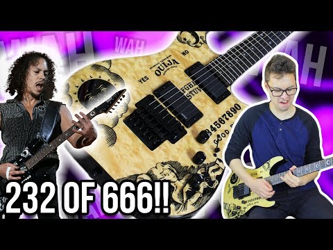 The Definitive Kirk Hammett Signature LTD?! || Kirk Hammett KH-602 Ouija Natural Demo/Review