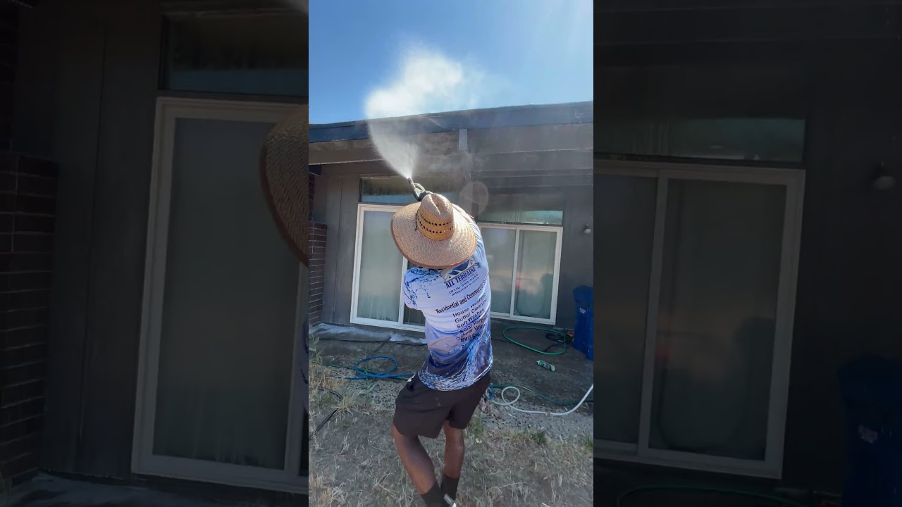 HOUSE SHOFT WASH  [Carmichael, Ca] #allterraine #roofwash #roofcleaning  #sacramento