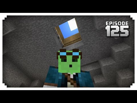 Let's Play Minecraft PE - Ep.125 - Piston Floor Door/Escape Hatch
