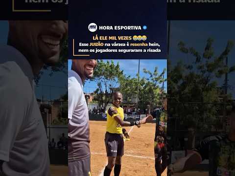 Que resenha foi essa na várzea, juizão tirou os capitães do sério 😂