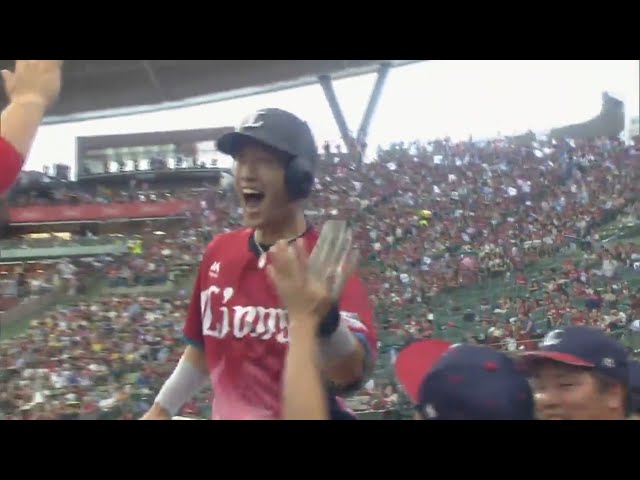 【2回裏】ライオンズ・外崎がパワーを見せつける8号ソロ!! 2017/7/23 L-F