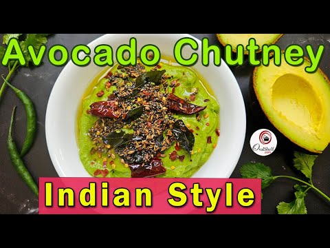 Healthy Spicy Indian Style Avocado Chutney