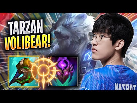 TARZAN DOMINATING WITH VOLIBEAR! - LNG Tarzan Plays Volibear JUNGLE vs Viego! | Season 2023