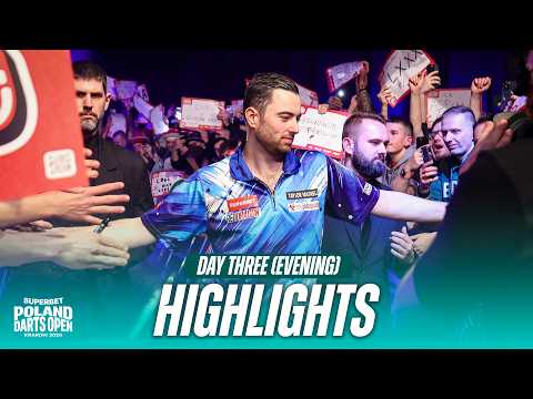 THE FIRST CHAMPION IN KRAKOW 🏆 | 2026 SUPERBET Poland Darts Open | Day Two Evening Highlights