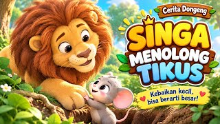 Download lagu Kisah Singa dan Tikus 🦁 🐭 | Persahabatan dan Saling Menolong | Cerita Anak | Animasi 3D Edukasi  mp3