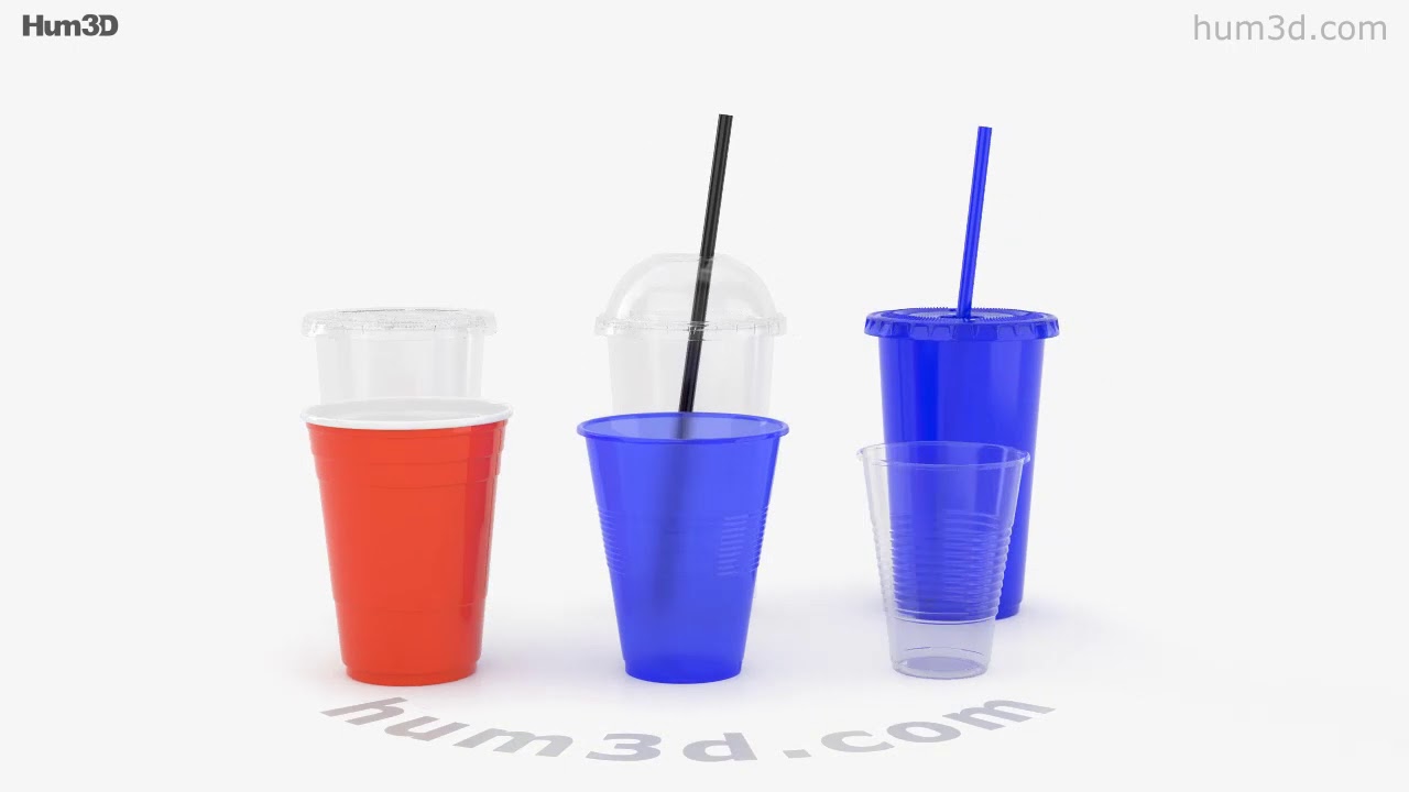 Plastic Cup 3D model by 3DModels.org
