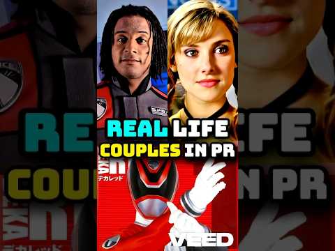 Real Couples in Power Rangers #powerrangers #redranger #powerrangersspd #shorts #tommyoliver #mmpr