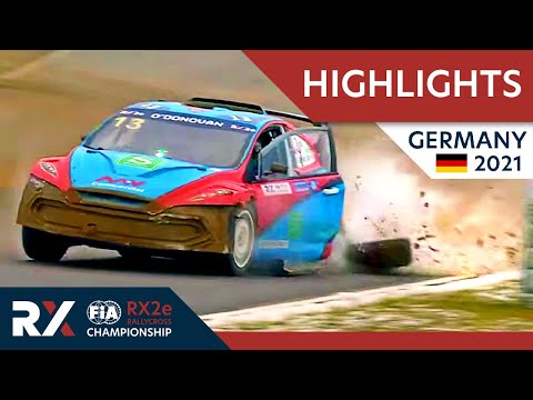 World RX2e Highlights Day 2 : World RX of Germany : Electric Rallycross Highlights from Nürburgring