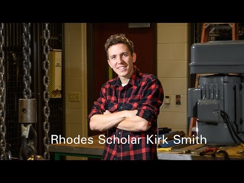 Rhodes Scholar Kirk Smith