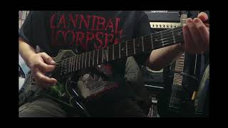 Cannibal Corpse - Shedding My Human Skin (Guitar Cover)