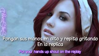 Demi Lovato - AfterShock (Traducida al español + LYRICS)