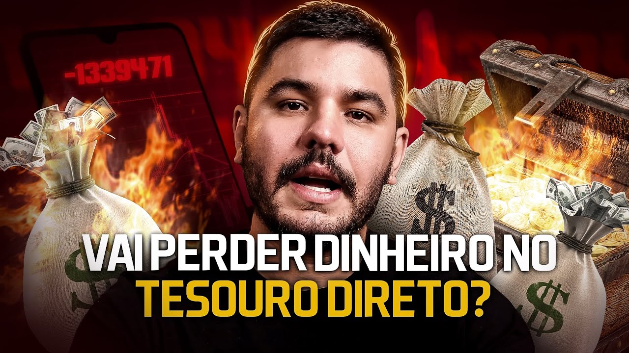 Renda fixa NEGATIVA? Você vai perder dinheiro no Tesouro Direto?