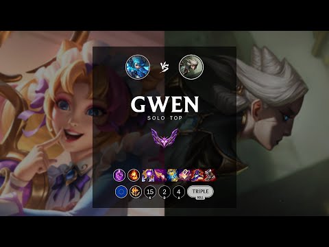 Gwen Top vs Camille - EUW Master Patch 12.7
