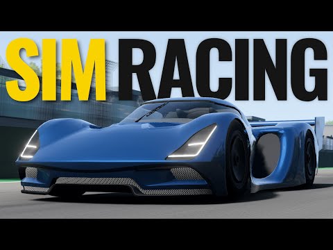 Sim racing with an Automation car