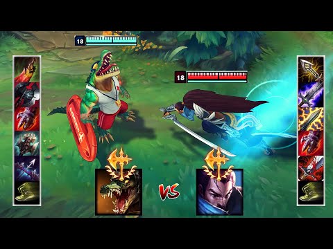 RENEKTON vs YASUO FULL BUILD FIGHTS & Best Moments!