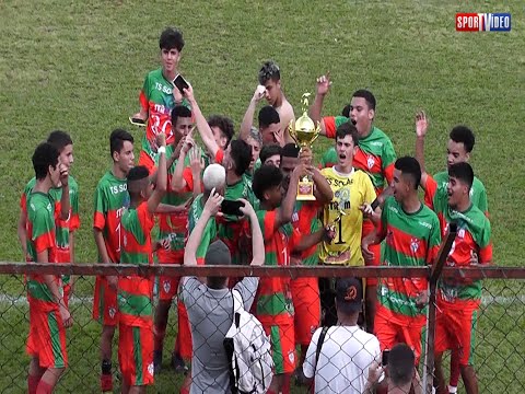 PORTUGUESA 1X1 GRÊMIO MARINGÁ (6X5)PÉNALTIS - FINAL COPA FEL SUB-17 CHAVE PRATA.