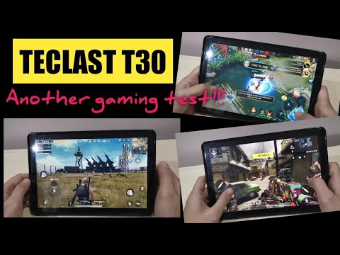 TECLAST T30 - ANOTHER GAMING TEST ON THIS HELIO P70 TABLET