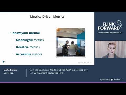 Sweet Streams are Made of These: Applying Metrics-driven Development to Apache Flink