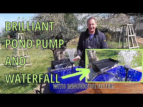 GARDEN Pond Pump with Filter by POPOSOAP