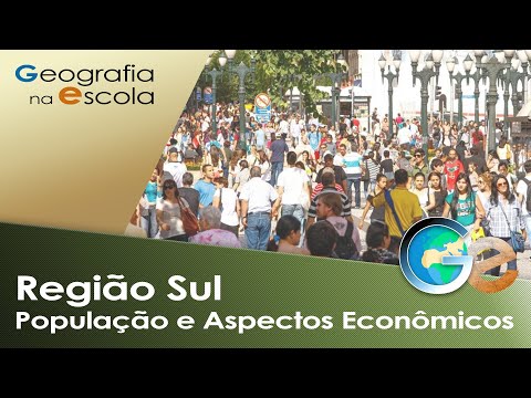 Região Sul - População e Aspectos Econômicos | 7° ano | GEOGRAFIA | Prof. Carlos André