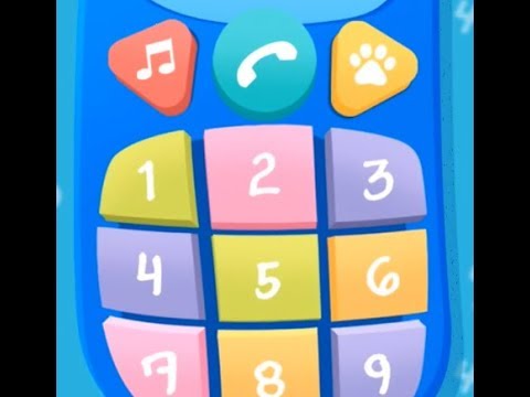 Baby Phone. Musical educational game for toddlers By EDUJOY ENTERTAINMENT GAMEPLAY - YouTube
