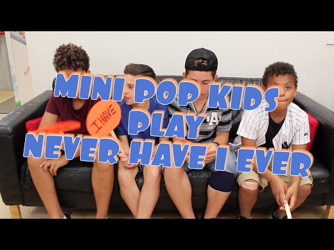 NEVER HAVE I EVER! with the Mini Pop Kids (ft. Christian Lalama & Ethan Young)