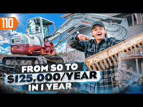 19 Year-Old Starts a $125K/Year Construction Business