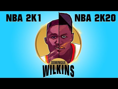 DOMINIQUE WILKINS, the evolution [NBA 2K1 - NBA 2K20]