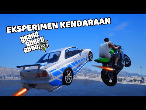 EKSPERIMEN KENDARAAN DI GTA 5 - GTA 5 MOD