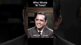 Who Wrote Sixteen Tons | Merle Travis | The Ford Show - 11 17 60