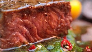 The Ultimate Steak! - Stone-Fried in the Forest