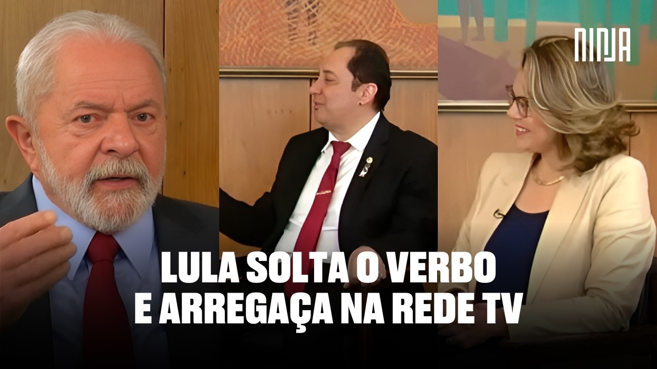 🔥Lula na RedeTV escurraçou herança maldita de Bolsonaro, detonou Trump e peitou mercado financeiro🔥