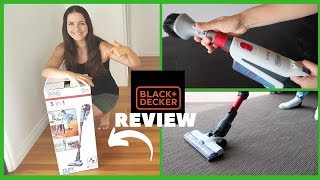 BLACK AND DECKER 3 IN 1 CORDLESS VACUUM | UNBOXING, DEMO & REVIEW OF STICK VACUUM