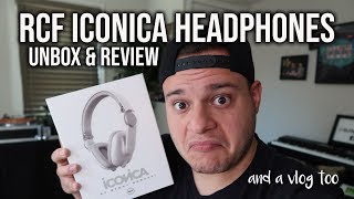 Video thumbnail for RCF ICONICA HEADPHONES UNBOX & REVIEW - and a vlog too by Nick Spinelli