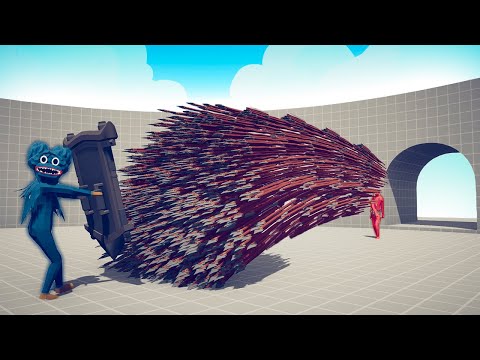 POPPY PLAYTIME MIRROR SHIELD vs EVERY GOD - TABS | Totally Accurate Battle Simulator