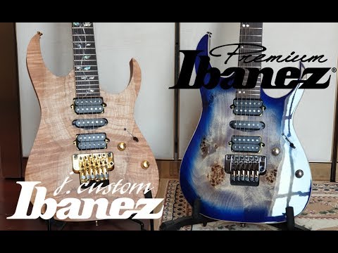 Ibanez Premium RG1070PBZ vs J Custom RG8570ZXX