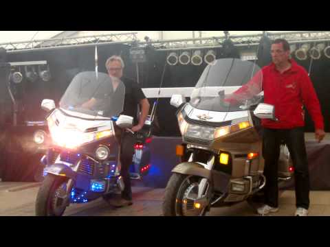 Goldwing Show auf der Bühne in Coschütz 06/2014