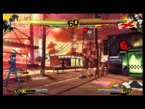 (HD) PERSONA 4: The Ultimate in Mayonaka Arena - Combos and Specials PART 2