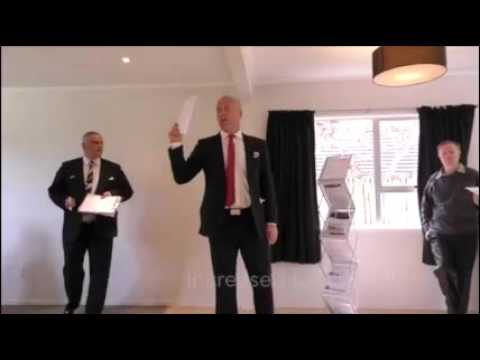 How to sell an auction property to one bidder !