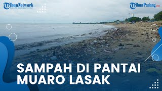 Sempat Bersih Beberapa Hari, Pantai Muaro Lasak Padang Kembali Dipenuhi Sampah Plastik hingga Batok